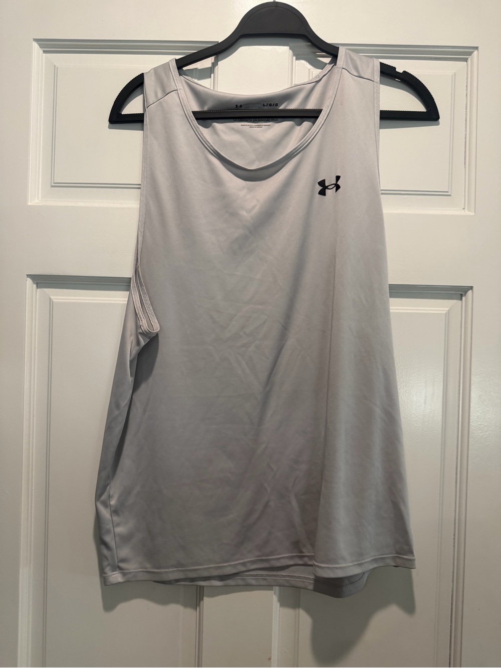 Under Armour Light Gray Men's Performance Tank Top